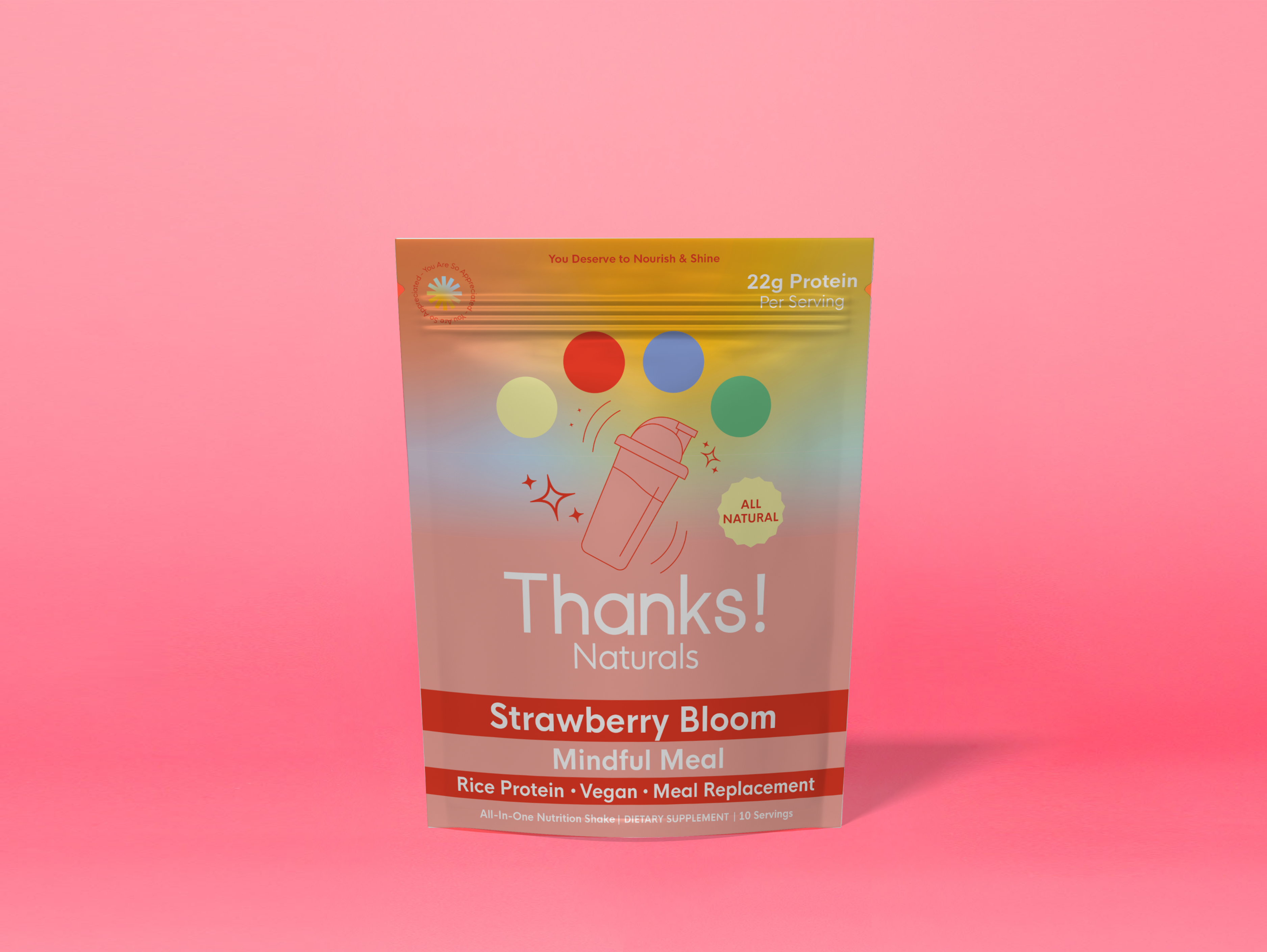 strawberry bloom mindful meal